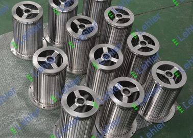 Cilindro del filtro de malla de alambre SUS304 para la filtración de la mezcla de la batería de litio