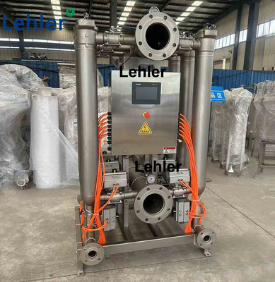 Suministro de la fábrica de alta calidad automático de autolimpieza tubular de lavado de filtro de la carcasa del filtro
