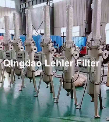 Filtros automáticos de limpieza automática con cilindro de aire neumático personalizable para filtración industrial