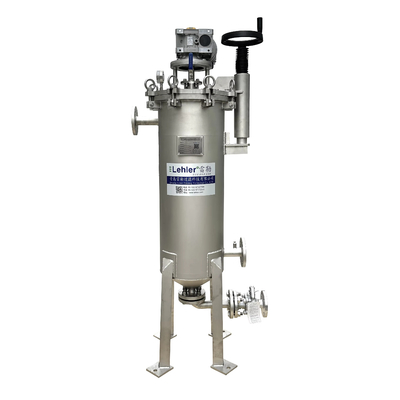 Alto flujo SS 304/316L Prefiltro lavable Cartucho de filtro de agua reutilizable para la purificación de líquido de tinta de etanol de aceite