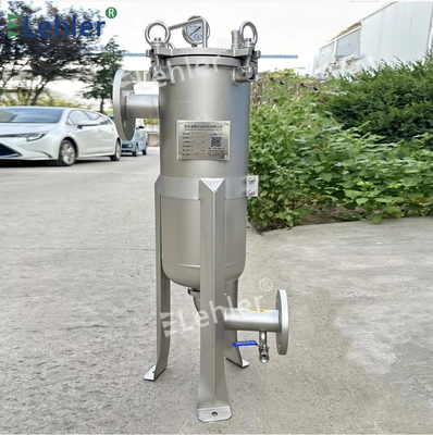 Tipo de bolsa Filtro de aceite de prefiltración de alta eficiencia de acero inoxidable con carcasa para aceite comestible