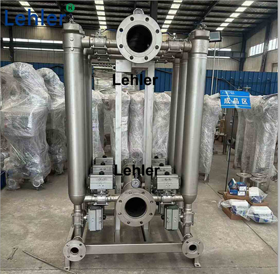 Suministro de la fábrica de alta calidad automático de autolimpieza tubular de lavado de filtro de la carcasa del filtro